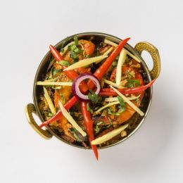 Jall Freizi with King Prawns (6pcs)